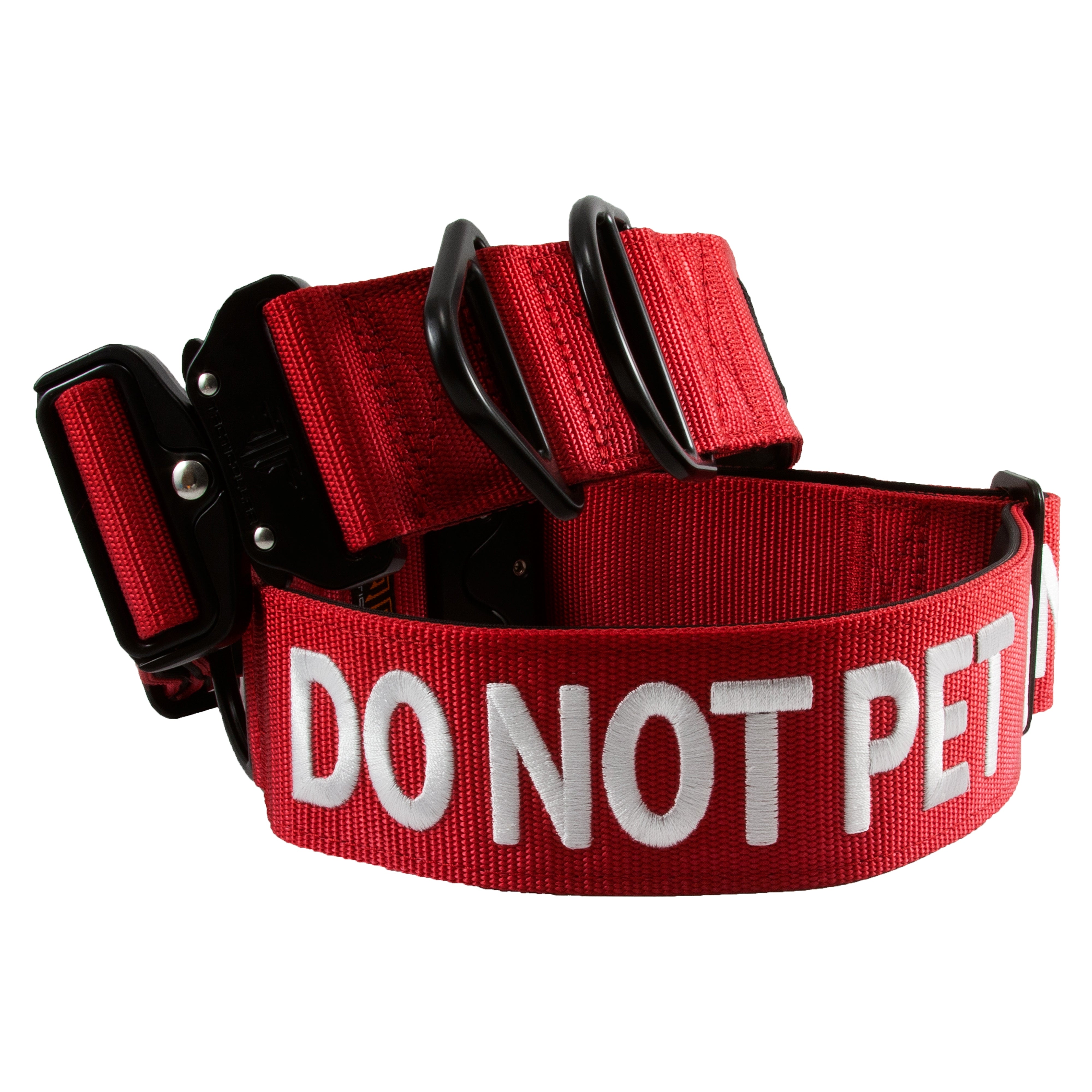 DO NOT PET 1.5 inch and 2 inch Nylon Collar for Small Medium and Lar