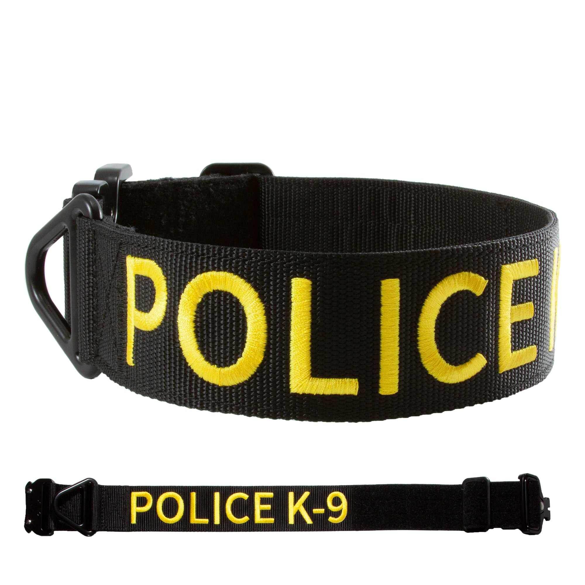 Police k9 cheap dog collar